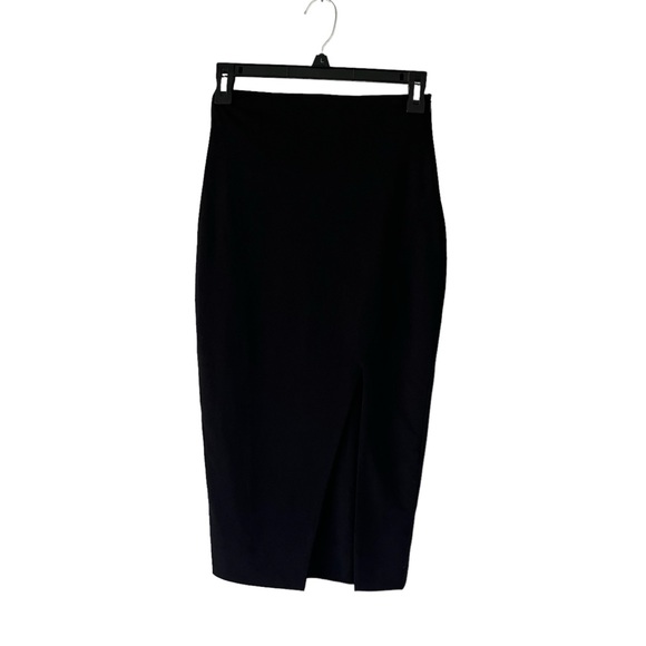 Black, size M, Dance&Marvel pencil-style ponte skirt. - Picture 2 of 10
